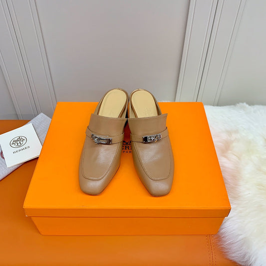 HM Blossom Mule 65mm Caramel Sheepskin 546304
