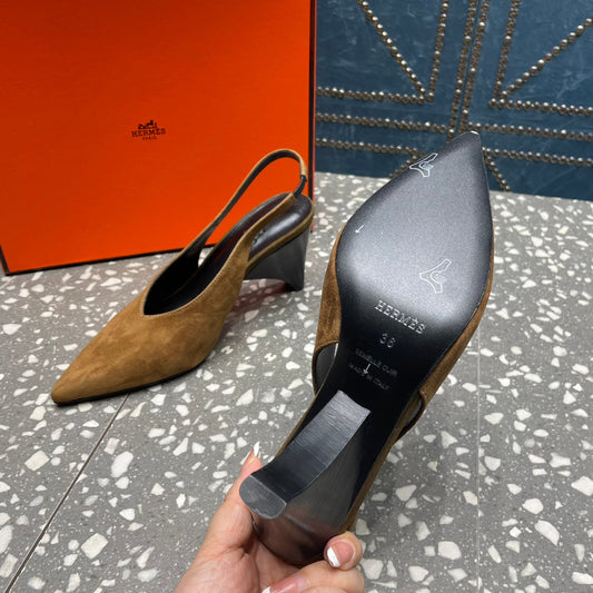 HM Intime 70 Pump Brown Suede 962929