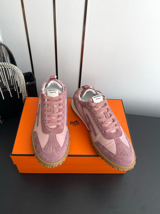 HM Jet Sneaker Pink Suede 739994