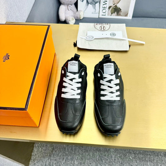 HM Sneaker In 25mm Black Lambskin 956329
