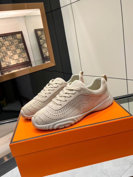 HM 26s Neon Sneaker Light Khaki Suede 846399
