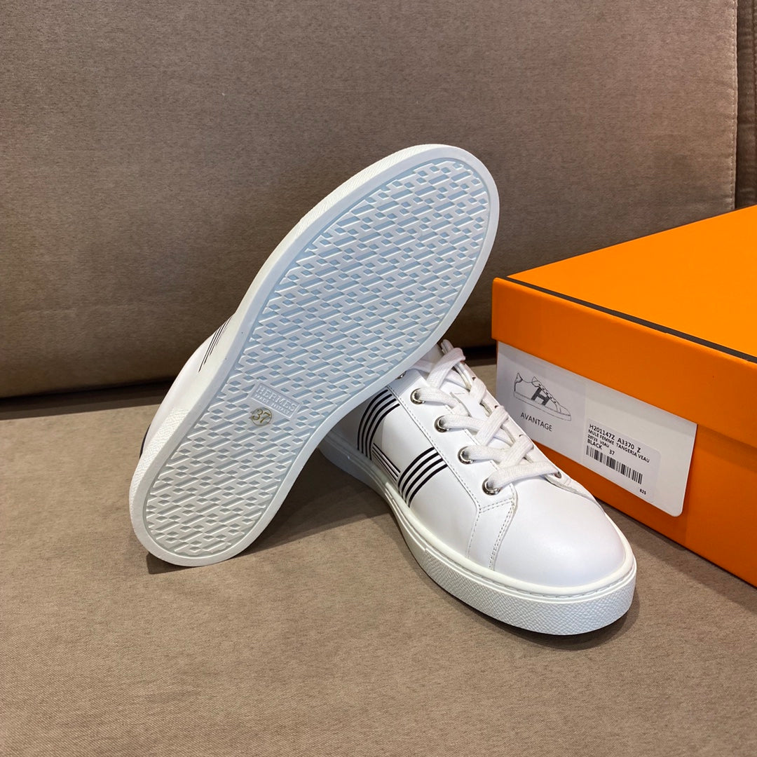 HM 26s Avantage Sneaker White Calfskin 546297