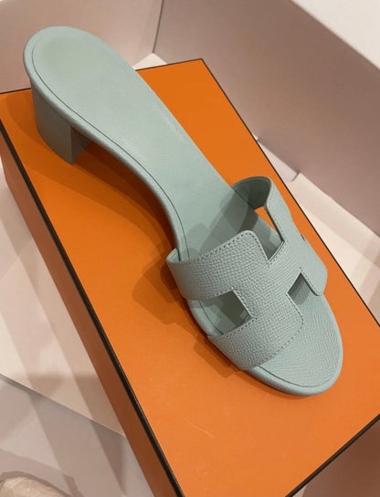 Oasis Sandal Epsom Calfskin ICE