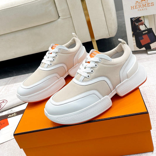 HM Giga Sneaker Light Fawn Beige Fabric 206298