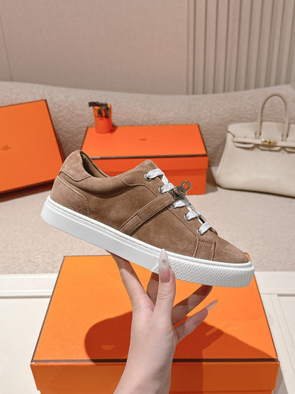 HM Day Sneakers Coffee Brown Suede 577516