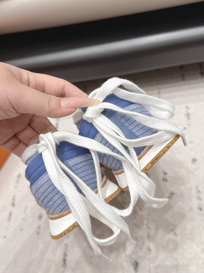 HM 26s Mascot Sneakers Blue Suede Lambskin 905302
