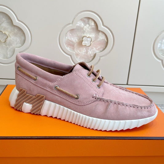 HM Ketch Sneakers Light Pink Suede