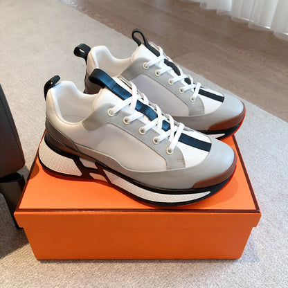 HM Hugo Sneakers Grey Calfskin 933464