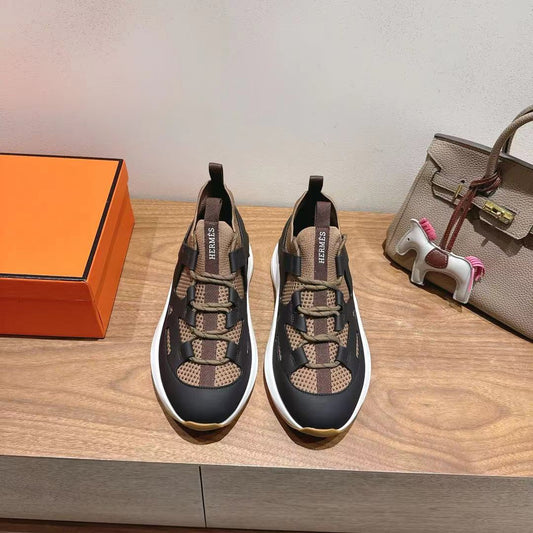 HM 25 Katana Sneaker Black Brown Calfskin 353494