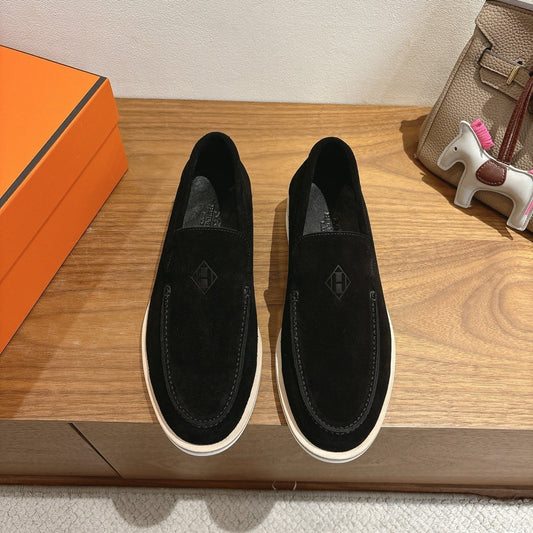 HM Impact Loafers Black Suede 526161