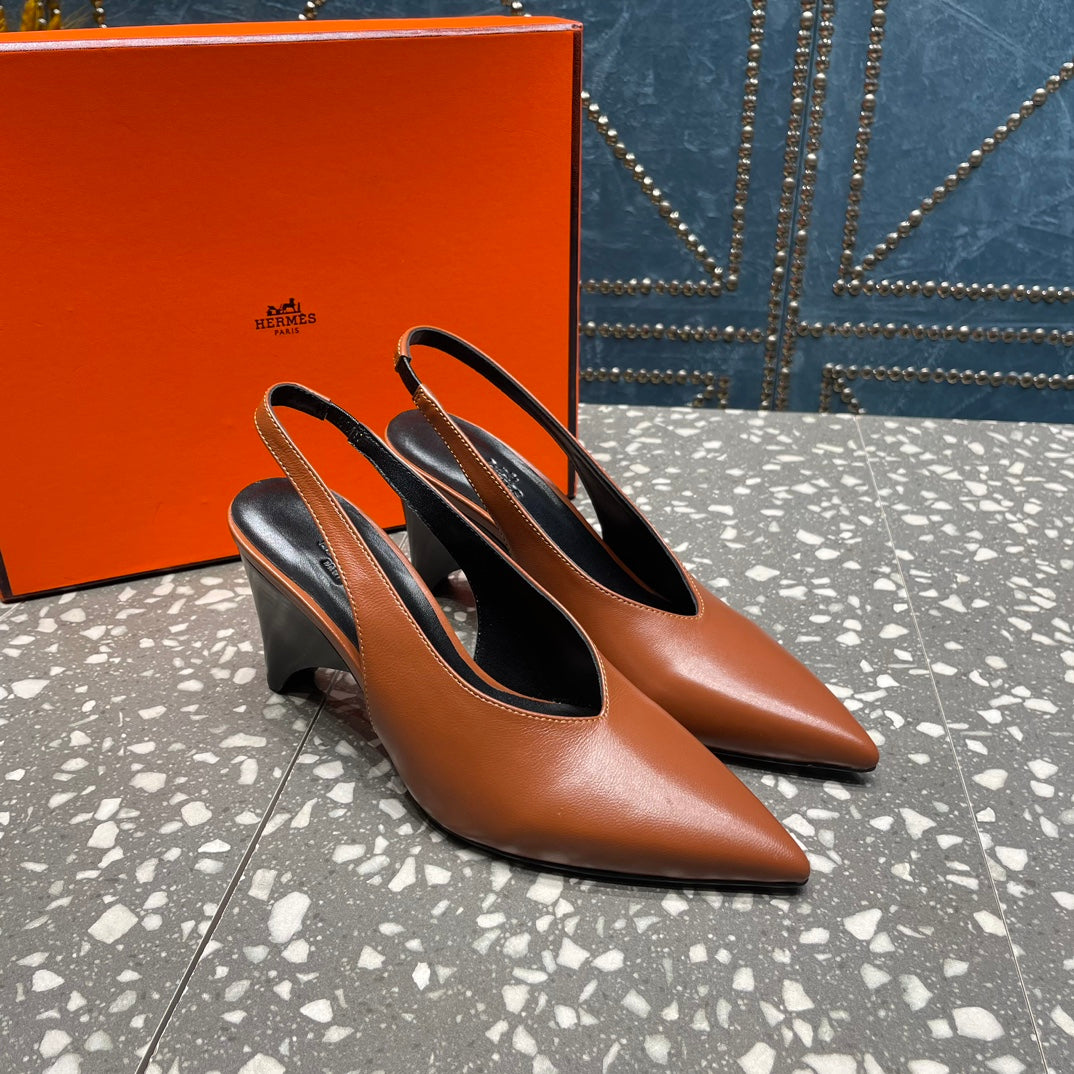 HM Intime 70 Pump Caramel Lambskin 962937