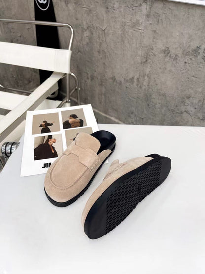 HM 26H Go Mule Light Pink Suede 799300