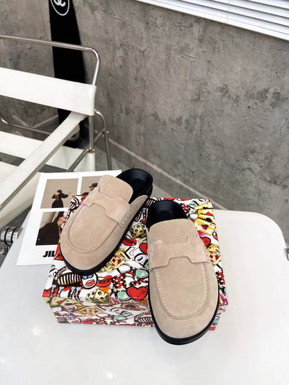 HM 26H Go Mule Light Pink Suede 799300