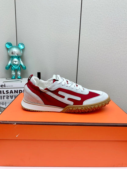 HM Jet Sneaker 20MM Dark Red Wind Cloth 106384