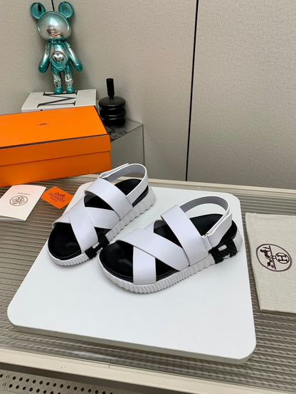 HM 25 Electric Sandal Cowhide and Rubber 245618