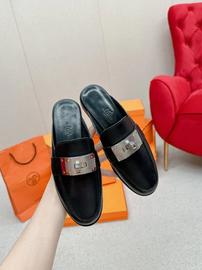 HM 2026 Mule Calfskin Suede 859384