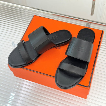 HM 26WF Monica Sandal Black Sheepskin 642857