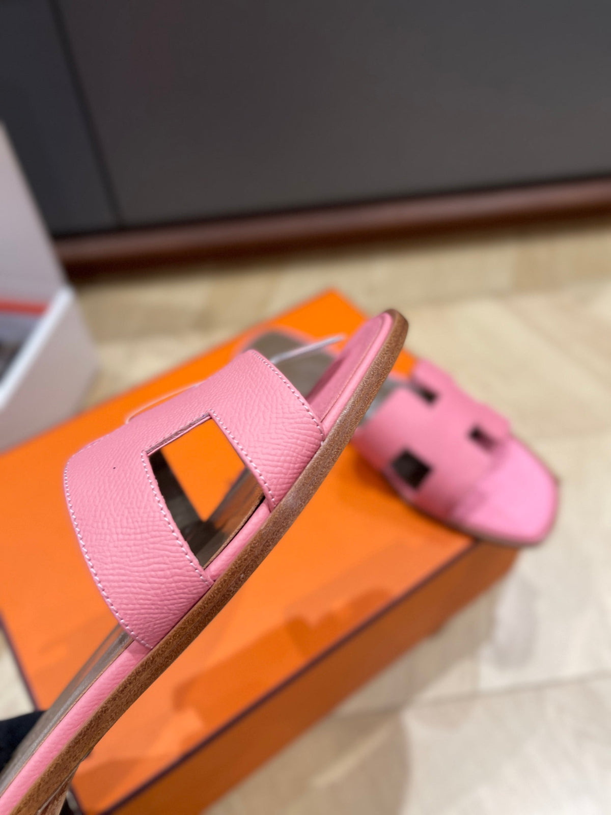 HM 25 Oran sandal Epsom calfskin 245712