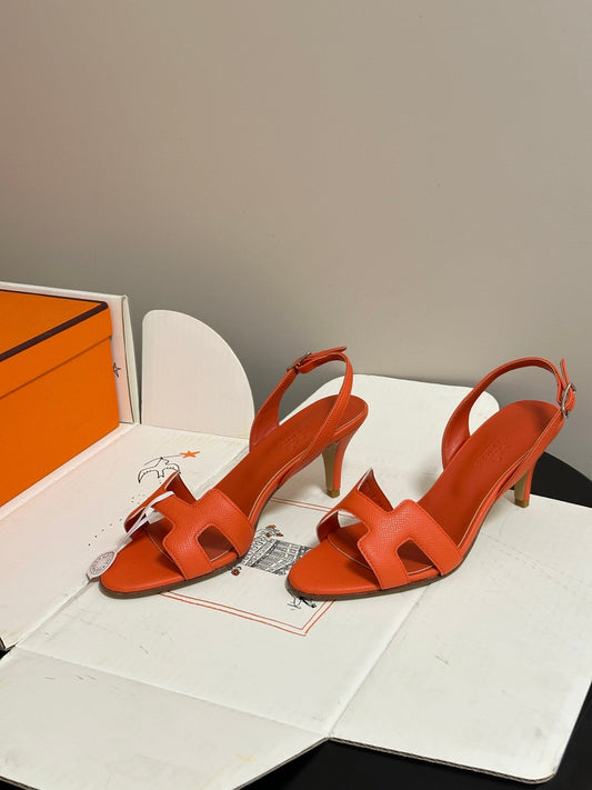 HM Holy Sandal Orange Cowhide 835000