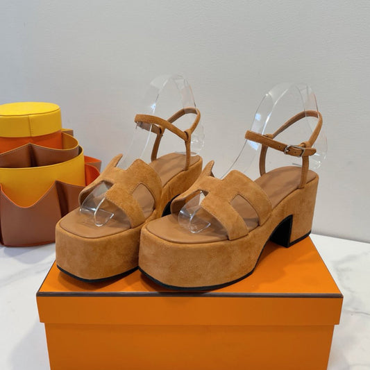 HM Sandalen Jam 30 Copper Brown Suede 212230
