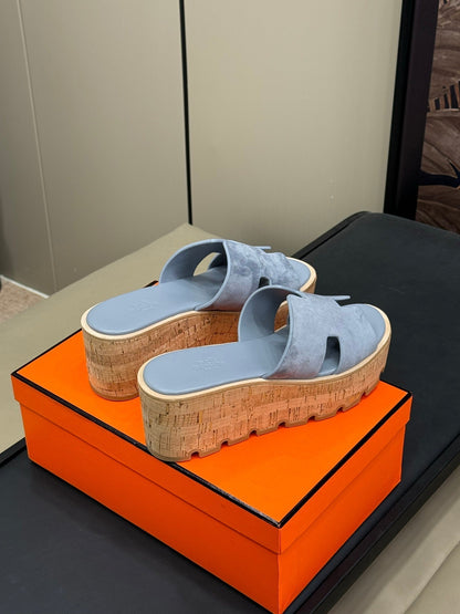 HM 25C Eze 30 Sandal Demin Blue Suede 212716