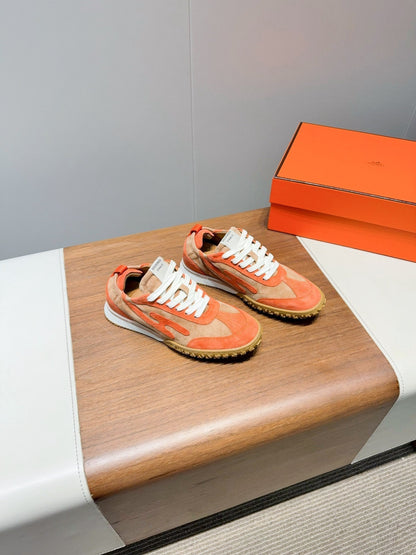 HM Jet Sneaker Orange Suede 317314