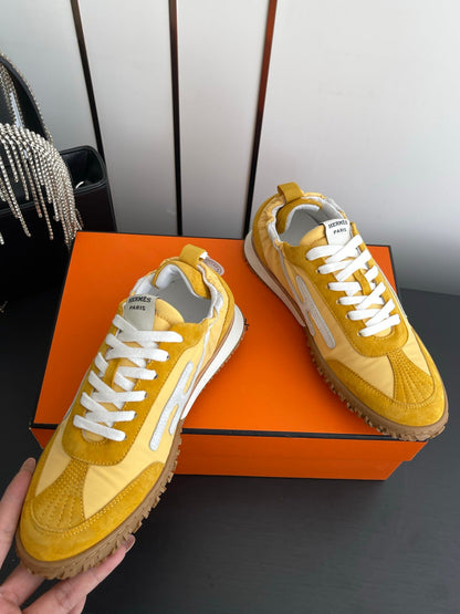 HM Jet Sneaker Yellow Suede 739993