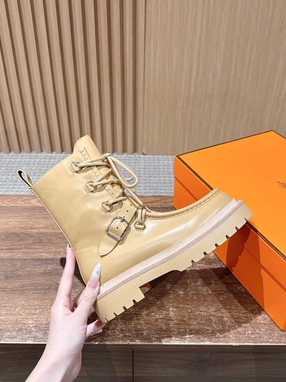 HM 25 Boots Beige Calfskin 512540