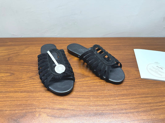 HM Noria Sandals Black Suede 849477