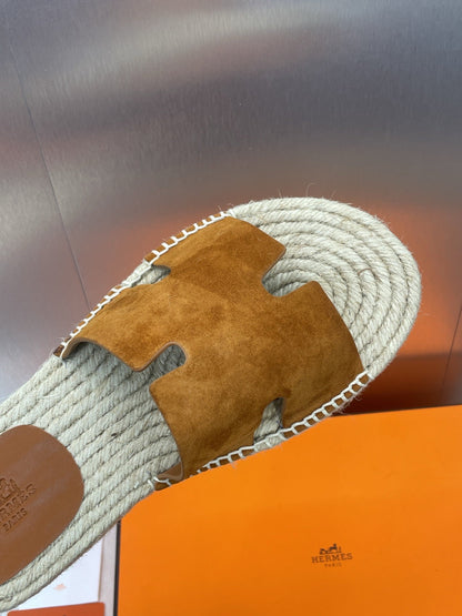 HM 25 Antigua Espadrilles Brown Suede