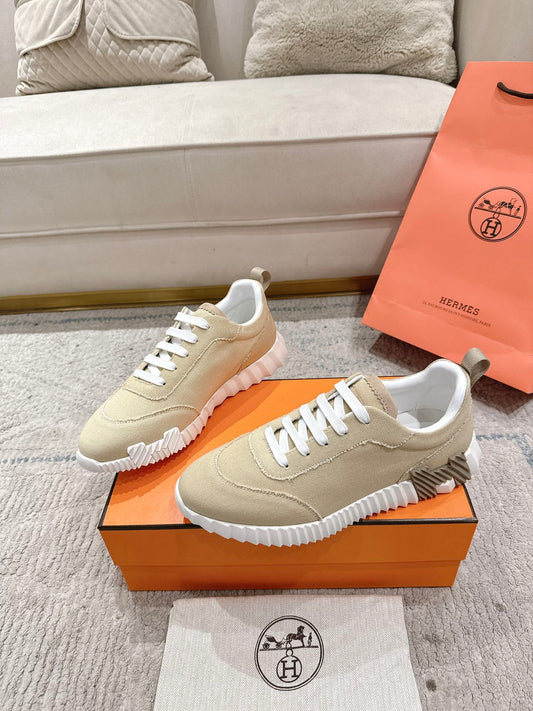 HM Bouncing Sneaker Khaki Canvas 581315