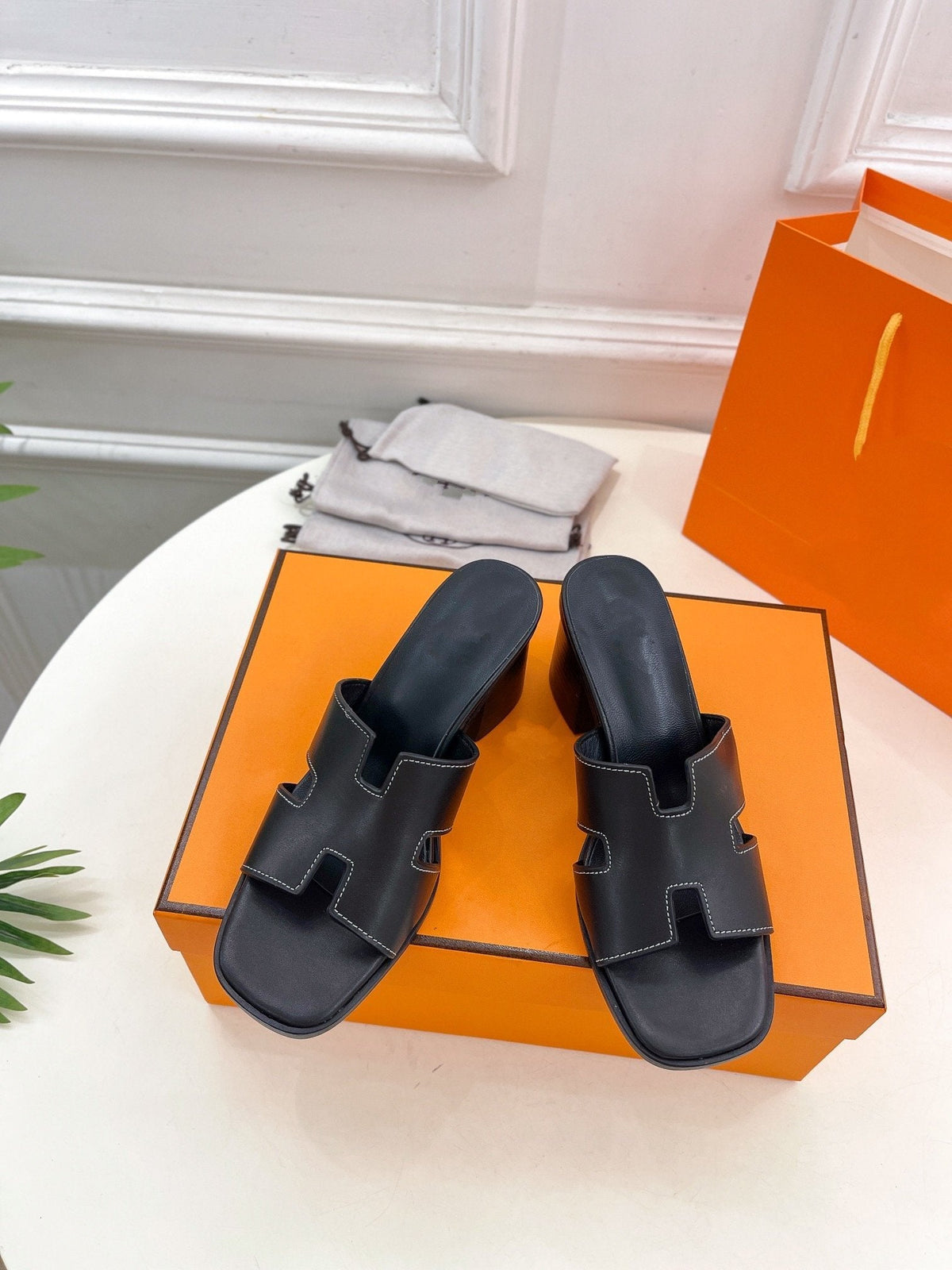 HELIA 60 SANDAL BLACK