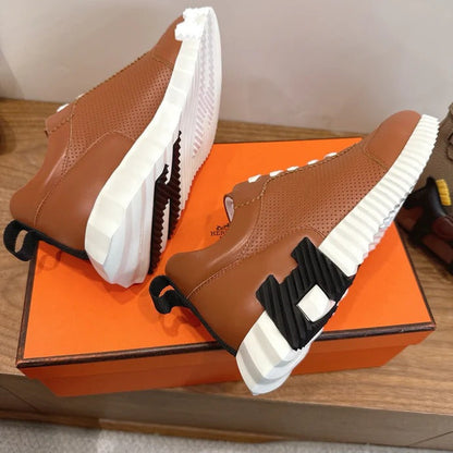 HM 26ss Sneakers Camel Brown Leather 638574