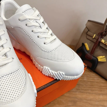 HM 26ss Sneakers White Leather 638575