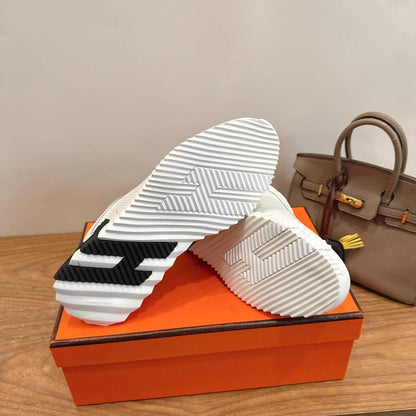 HM 26ss Sneakers White Leather 638575
